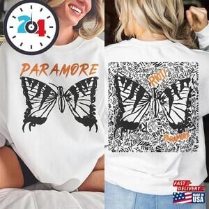 Paramore Music Shirt Retro American Tour  Unisex Classic 2 Sided